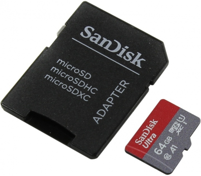 Карта памяти SanDisk SDSQUAR-064G-GN6IA 64GB