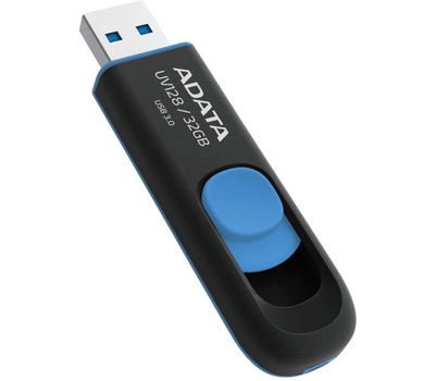 USB-флешка ADATA DashDrive UV128 32Gb Black/Blue