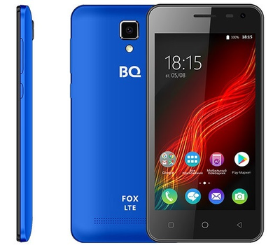 Смартфон BQ mobile 4500L FOX LTE Blue