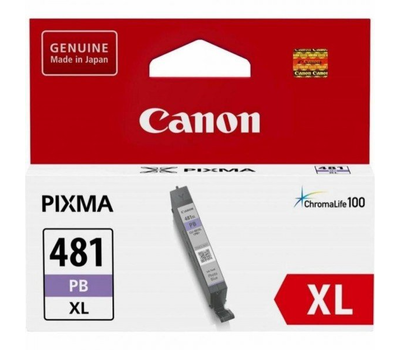 Картридж струйный Canon CLI-481PB XL Photo Blue 2048C001