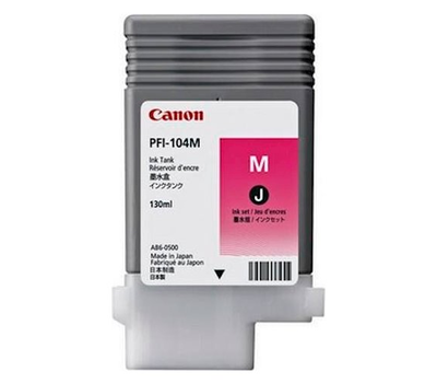 Картридж Canon PFI-104M пурпурный 3631B001