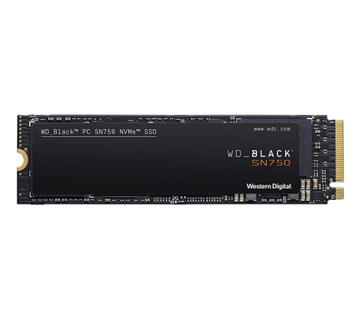 SSD накопитель WD Black 500 ГБ M.2 SN750 WDS500G3X0C