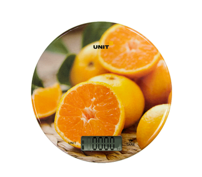 Кухонные весы UNIT UBS-2156 оранжевый