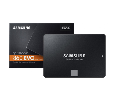 SSD накопитель Samsung MZ-76E1T0BW 2000ГБ 2.5" 860 EVO (R540/W520MB/s) SATA III