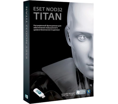 Антивирус ESET NOD32 TITAN – базовая лицензия на 1 год для 3ПК и 1 мобильного устройства NOD32-EST-NS(BOX)-1-1
