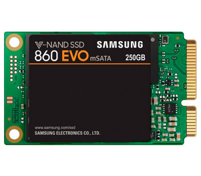 Твердотельный накопитель Samsung SSD 860 EVO 250GB mSATA MZ-M6E250BW