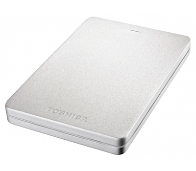 Внешний жесткий диск TOSHIBA HDTH310ES3AA Canvio Alu 1ТБ 2.5" USB 3.0 Silver