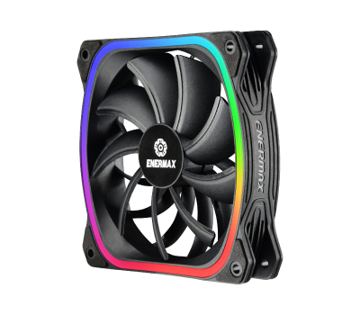 Вентилятор Enermax SquA RGB UCSQARGB12P-BP3, 12cm