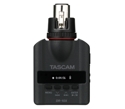 Диктофон для микрофона Tascam DR-10X, Черный
