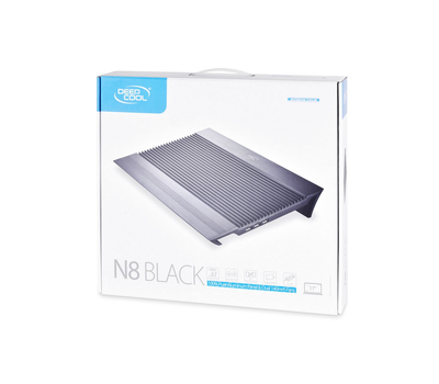 Охлаждающая подставка для ноутбука Deepcool N8 Black 17"