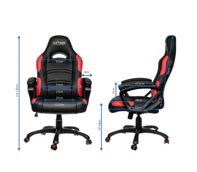 Игровое кресло GameMax GCR07 Red