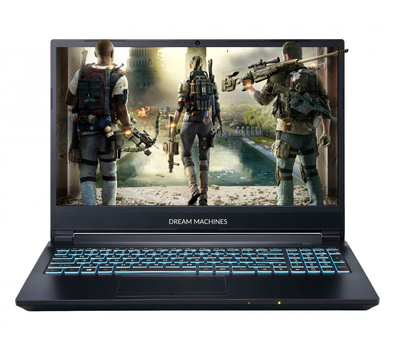 Игровой ноутбук Dream Machines G1660TI-15KZ03 15.6'' FHD i7-9750H GTX1660Ti 6GB NO RAM NO HDD