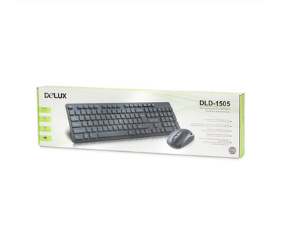 Комплект Клавиатура + Мышь Delux DLD-1505OGB