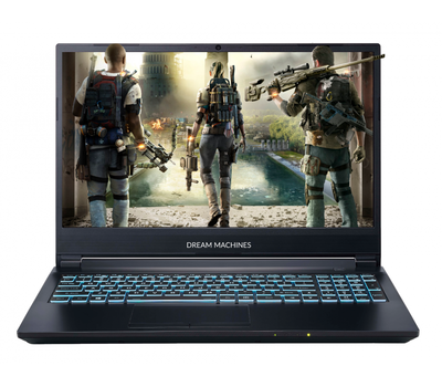 Игровой ноутбук Dream Machines G1650-15KZ03 15.6'' FHD, i7-9750H GTX1650 4GB NO RAM NO HDD