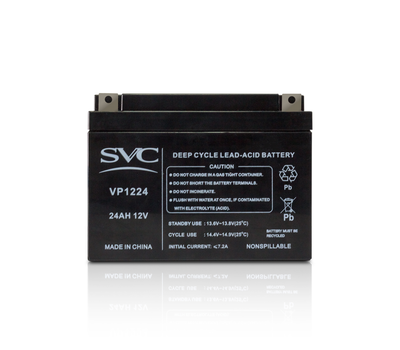 Аккумуляторная батарея SVC VP1224 12В 24 Ач