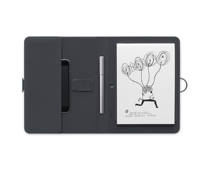 Автономное перо + блокнот Wacom Bamboo Spark CDS-600С Серый