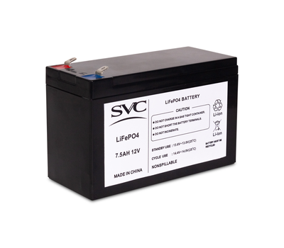 Батарея SVC 12V 7.5Ah LiFePO4