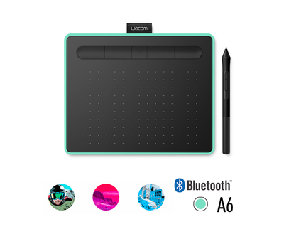 Графический планшет Wacom Intuos Small Bluetooth CTL-4100WLE-N