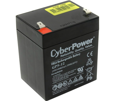 Аккумулятор CyberPower GP5-12 12V/5Ah