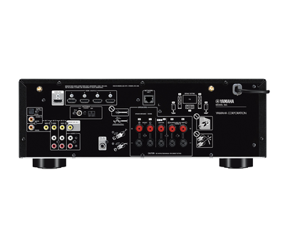 AV ресивер Yamaha RX-V485 Black, 5.1, 80Вт, BT, MusicCast