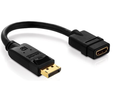 Кабель-переходник PureLink PI155, DP(m) на HDMI(f)