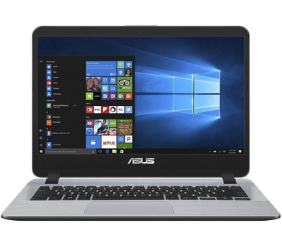 Ноутбук ASUS X407MA Pentium N5000-1.1GHz 14" FHD 128Gb SSD/4Gb Linux 90NB0HR1-M02910