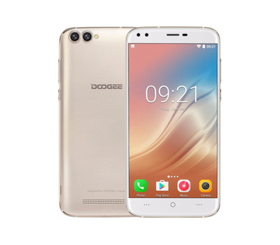 Смартфон Doogee X30 Android 7.0 1.3GHz 2Gb/16Gb 5.5" 2xSIM Gold