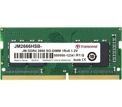ОЗУ 16Gb Transcend DDR4 PC21300/2666MHz SO-DIMM JM2666HSB-16G