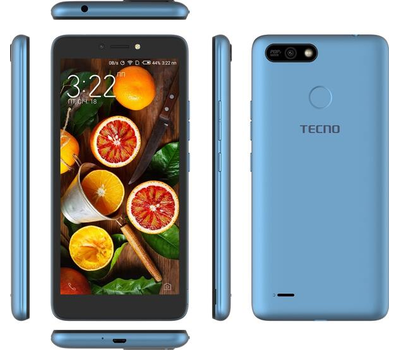 Смартфон Tecno POP 2 Power 1Gb/16Gb 5.5" 2xSim Blue