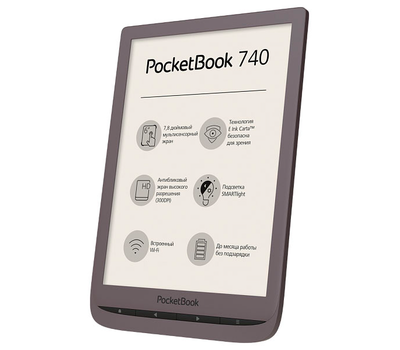 Электронная книга PocketBook 740 InkPad 3,1GHz 7.8" 8Gb ROM microSD Wi-Fi PB740-X-CIS