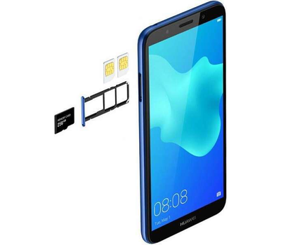 Смартфон Huawei Y5 Prime 2018 2Gb/16Gb 5.45" 2xSIM Blue DRA-LX2