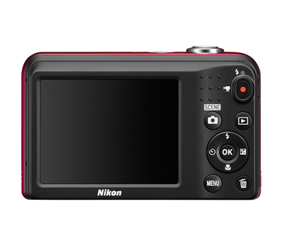 Цифровая камера Nikon CoolPix A10, 16.1Mpx Red