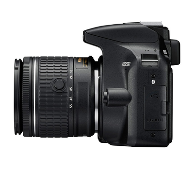 Фотоаппарат Nikon D3500 Kit, 24.2Mpx, 18-55mm VR Black
