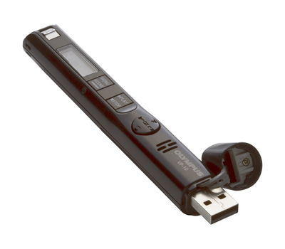 Диктофон цифровой Olympus VP-10, 4Gb, MP3/WMA/PCM, 0.92", USB, Black