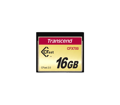 Карта памяти Compact Flash 16Gb Transcend 700x, 530/256 Мбайт/с
