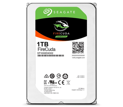 Жесткий диск HDD 1Tb Seagate FireCuda ST1000DX002 3.5" SATA 6Gb/s 64Mb 7200rpm