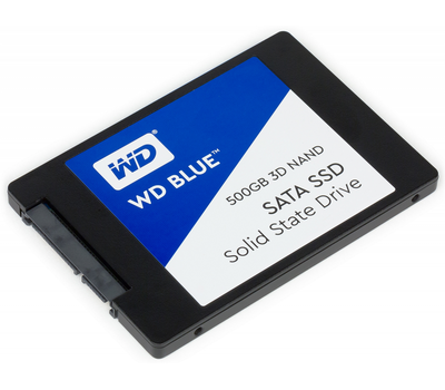 SSD накопитель WD Blue 3D NAND WDS200T2B0A 2ТБ 2,5" SATA-III (TLC)