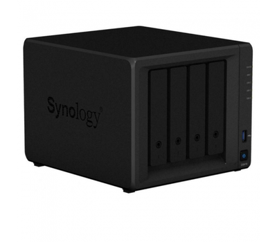 Сетевой RAID-накопитель, Synology DS418 4xHDD NAS-сервер для дома и бизнеса