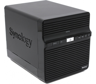 Сетевой RAID-накопитель, Synology DS418j  4xHDD NAS-сервер для дома и бизнеса