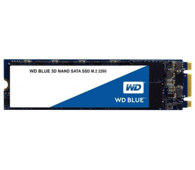 SSD накопитель WD Blue 3D NAND WDS250G2B0B 250ГБ M2.2280 SATA-III (TLC)