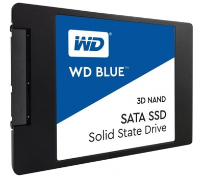 SSD накопитель WD Blue 3D NAND WDS500G2B0A 500ГБ 2,5" SATA-III (TLC)