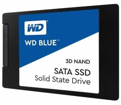 SSD накопитель WD Blue 3D NAND WDS500G2B0A 500ГБ 2,5" SATA-III (TLC)