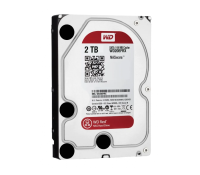 Жёсткий диск WD Red WD20EFRX 2ТБ 3,5" 5400RPM 64MB (SATA-III) NAS Edition