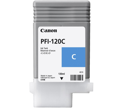 Картридж Canon PFI-120 Cyan 130 мл 2886C001
