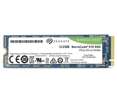 SSD накопитель Seagate BarraCuda 510 512ГБ M.2 2280 ZP512CM30041