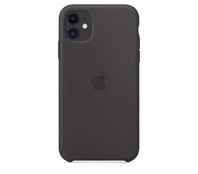 Чехол Apple iPhone 11 Silicone Case Black MWVU2