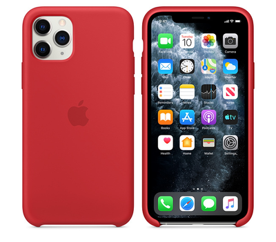 Чехол Apple iPhone 11 Pro Silicone Case (PRODUCT)RED MWYH2