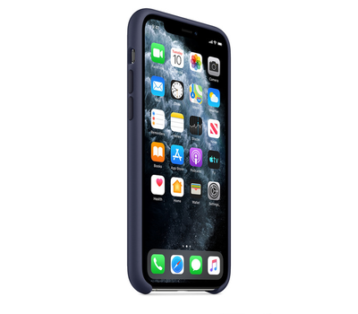 Чехол Apple iPhone 11 Pro Silicone Case Midnight Blue MWYJ2