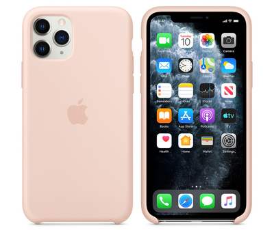 Чехол Apple iPhone 11 Pro Silicone Case Pink Sand MWYM2