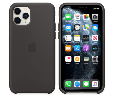 Чехол Apple iPhone 11 Pro Silicone Case Black MWYN2